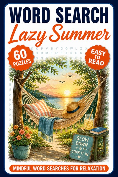 Word Search: Lazy Summer cover