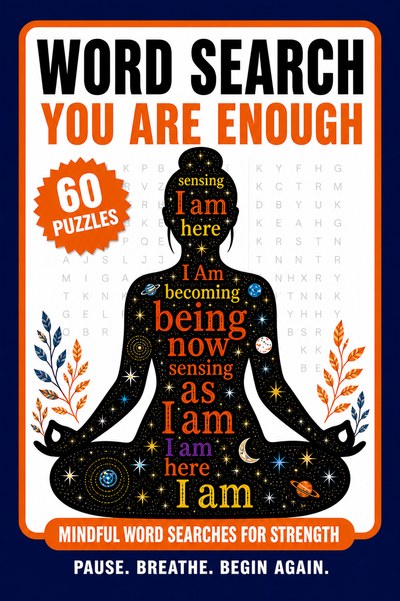 Word Search: You Are Enough cover